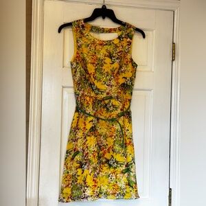 London Times‎ Vibrant Floral Mini Dress